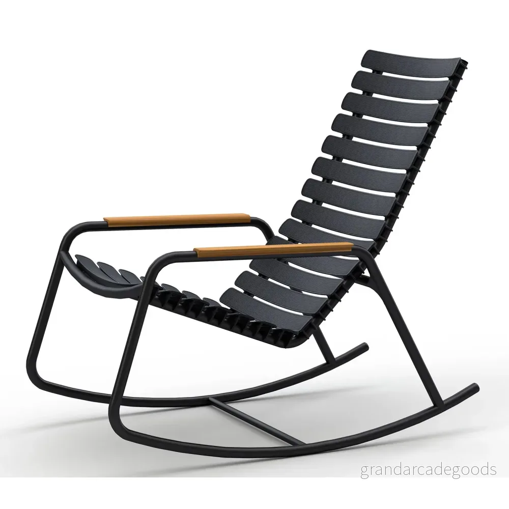 HOUE Reclips Rocking Chair Gungstol Black L102 x W59 H58 cm 5714098014799