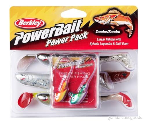 Berkley PowerBait Pro Pack Linjärt fiske; Predator fiskedragssats för alla sportfiskare med Ripple Shads & Jighead; spinn och jigguppsättning, varierad, assorterad, Linear Fishing 28632260845