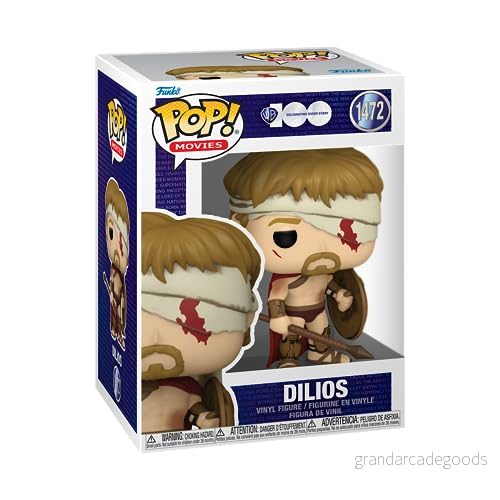 Funko Pop! Filmer. 300 Aristodemus Dilios The Movie vinyl samlarfigur presentidé officiella handelsvaror leksaker för barn och vuxna filmfans 889698724371