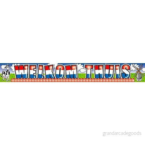 Folat B.V Välkommen hem Foil Banner, Multifärg (7427) 8714572074278