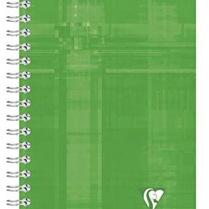 Clairefontaine 8606C förpackning med 5 anteckningsböcker spiralbindning, 11 x 17 cm, linjerad, 90 g, ark, blandade färger, 1 pack 3663619013037 Clairefontaine 8606C förpackning med 5 anteckningsböcker spiralbindning, 11 x 17 cm, linjerad, 90 g, ark, blandade färger, 1 pack 3663619013037