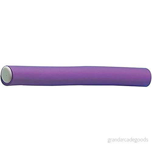 COMAIR papilottens diameter 21 mm, 170 mm kort, 6 stycken, violett, stycken 4016187010424