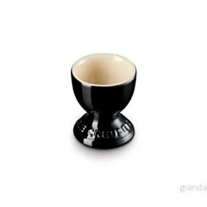 Le Creuset Stengods fotad äggkopp, 9 g, 5,3 x 5,9 cm, Black Onyx, 81702001400099 630870312448 Le Creuset Stengods fotad äggkopp, 9 g, 5,3 x 5,9 cm, Black Onyx, 81702001400099 630870312448