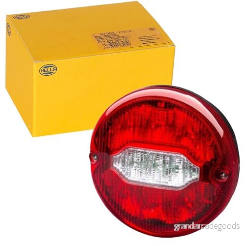 HELLA Baklykta LED 24V skruvad ECE/ADR/GGVS Lyktglasfärg: röd/genomskinlig Kabellängd: 290mm Höger/Vänster Antal: 1 2SD 013 155 101 4082300612813