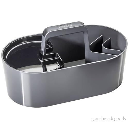 HAN Toolbox LOFT 1200 19, Akrylnitrilbutadienstyren (ABS), Plast, Mörkgrå, Transparent, 340 x 187 188 mm, mm 4012473120020