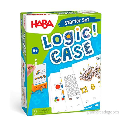 HABA Logic! CASE Startset 6+, logikspel för barn från 4 år, resespel, 306118 4010168256283