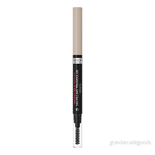 L’Oréal Paris ögonbrynspenna med utdragbar triangulär spets för definierade och naturliga ögonbryn, infaillible brows 24h brow filling pencil, nr 8.0 ljus cool blond 3600524054595 L’Oréal Paris ögonbrynspenna med utdragbar triangulär spets för definierade och naturliga ögonbryn, infaillible brows 24h brow filling pencil, nr 8.0 ljus cool blond 3600524054595