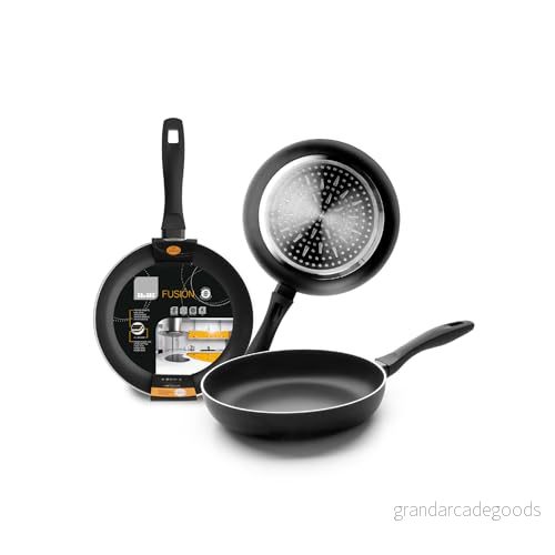 IBILI Fusion stekpanna, 24 cm, aluminium, non stick, lämplig för induktionshällar 8411922092400