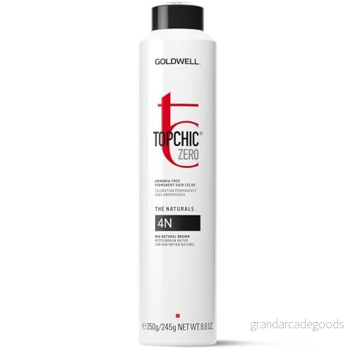 GOLDWELL Topchic Zero 4N Mid Natural Brown Can 250ml 4021609150022