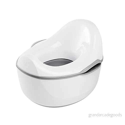 keeeper Potta deluxe 4in1, + toalettsits pall fuktlappshållare, Från ca 18 månader till 4 år, Kasimir, Vit 4052396080315