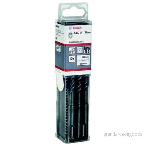 Bosch Accessories Professional 2608605640 slipskivor för trä, kardborrtyp, 8 hål, 125 mm, P40 korn, brun, paket med 5 3165140483575