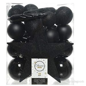 Coffret de 33 accessoires Arbre Noir 8718533687484