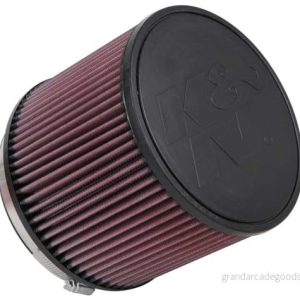 K&N universellt klämbart luftfilter: Hög prestanda, premium, tvättbar, utbytesmotorfilter: Flänsdiameter: 15 cm, filterhöjd: flänslängd: 1 tum, form: rund, RU 3060 24844000491