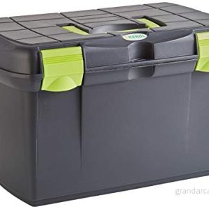 Kerbl Groomingbox Arrezzo svart/pistasch 4018653047347