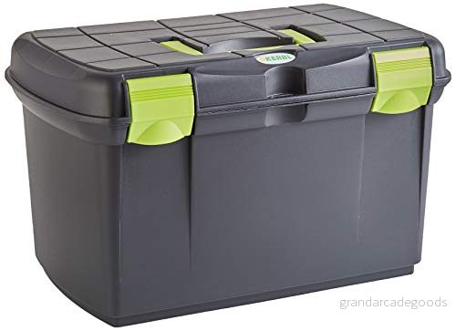 Kerbl Groomingbox Arrezzo svart/pistasch 4018653047347