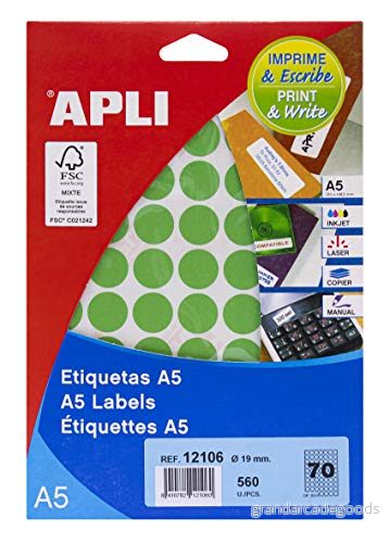 Apli 12106 Blister med etiketter 8410782121060
