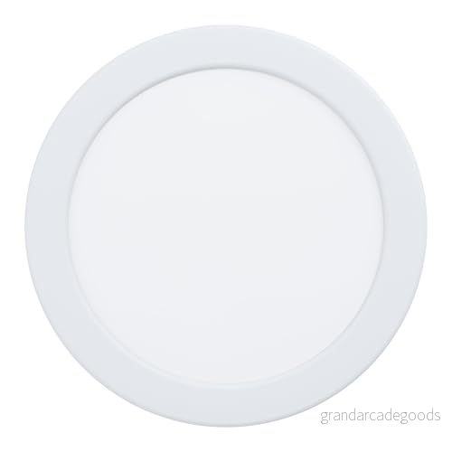 Eglo LED infälld spotlight Fueva 5, Ø 16,6 cm, spot av stål och en ljusyta plast, spotlight, lågt installationsdjup 26 mm, neutralt vit 9002759991494