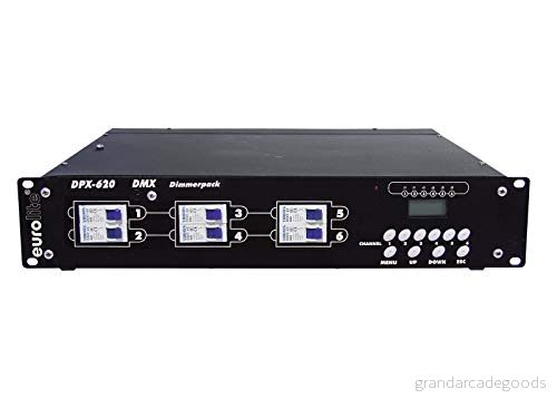 EUROLITE DPX 620 DMX dimmerpaket digital 6 kanals 4026397229776