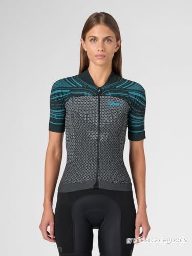 Uyn Dam Lady Biking Coolboost Ow Shirt Sh_sl. Uppvärmande jacka Star Grey/Curacao Medium 8054216483357
