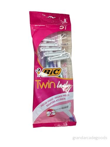 BIC RASOIO TWIN LADY 2 LAME 5 PZ 3086127500934
