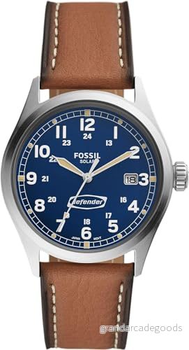 Fossil Defender Klocka silvercoloured, Storlek: One Size, Silver coloured 4064092192230