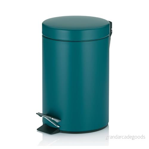 kela Petrol 26, 0 cm 17, Ø 3, l kosmetikväska Teal metall 26,0 17,0 3,0 l, 17 x 26 4025457205286