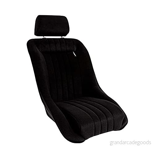 Sportstol 'Classic' svart icke lutande ryggstöd + nackstöd inkl. diabilder 8714767448686