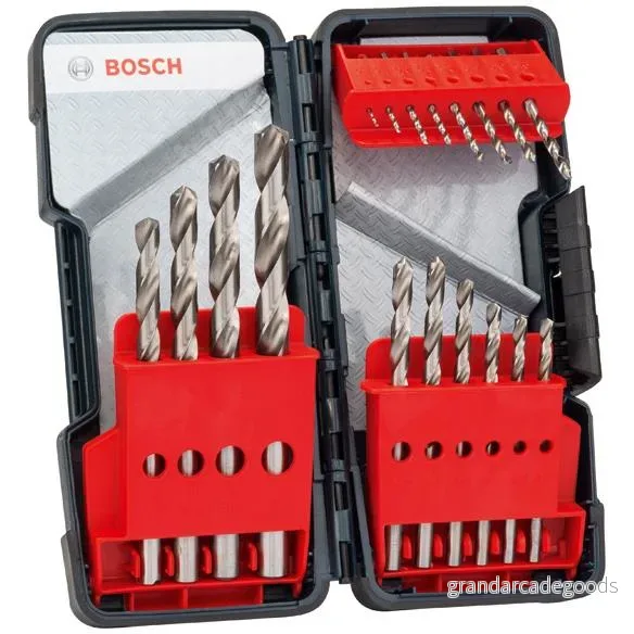 Bosch Metallborrsats HSS-G 1–10 mm 18 Delar 3165140430210