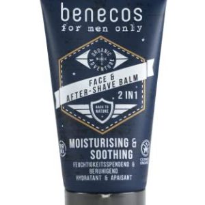 benecos Biokosmetik ansikte & aftershave balsam 2 i 1 vegansk 50 ml 4260198094311 benecos Biokosmetik ansikte & aftershave balsam 2 i 1 vegansk 50 ml 4260198094311