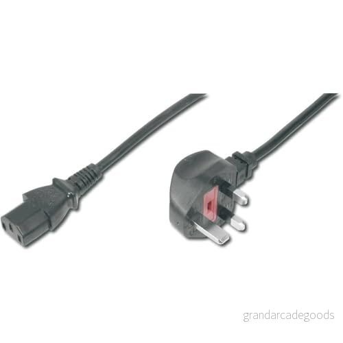 DIGITUS power cable IEC 60320 C13 to BS 1363 1.8 m 4016032311966