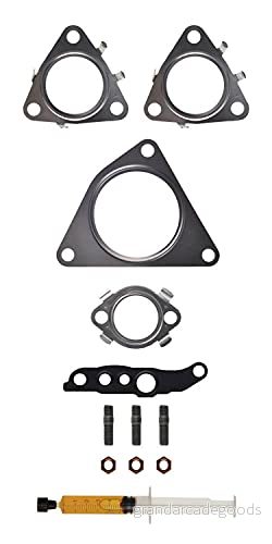 AJUSA JTC11961 Kit de montage, compresseur with studs, syringe oil avec joints instructions montage AUDI: Q5, A5 B8 Coupe, A6 C7 Avant 8433577290765