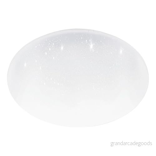 EGLO POGLIOLA S ceiling lamp Ø500 mm LED 34W 5000lm 4000K white/crystal effect 9002759755065
