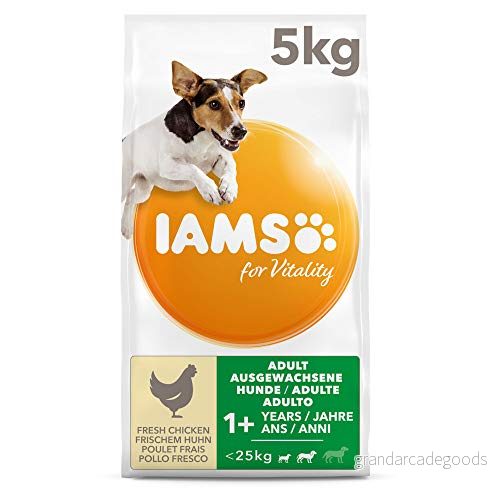 IAMS Komplett torrfoder för vuxna 1+ små och medelstora raser med kyckling 5 kg 8710255153827