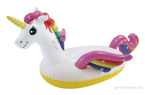 Intex Ride-On Förtrollad Enhörning 198x140x102 cm (max 40 kg) från 3 år 6941057407456