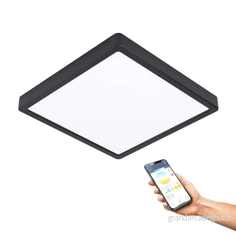 EGLO ARGOLIS Z outdoor ceiling lamp 285x285 mm black 9008606232529