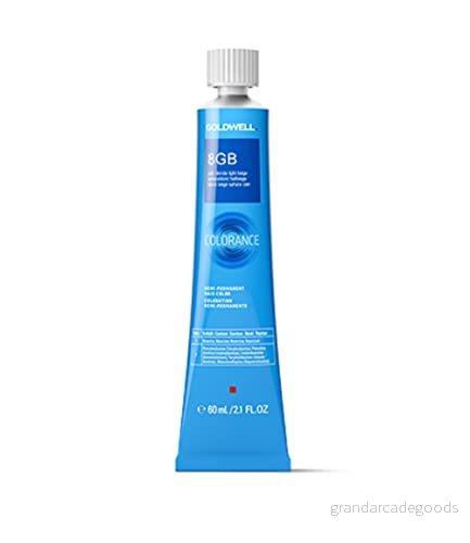 8 GB Saharablond ljusbeige Goldwell Colorance varm blond tb, 60 ml 4021609215608