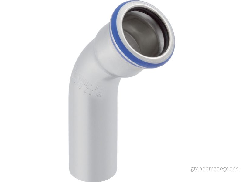 Geberit 54 MPF Böj 45° RFR M 1Muff 4024723327080