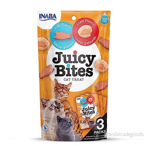 Kattgodis Juicy Bites Fish/Clam 3 st 8859387701695