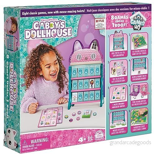 Gabby's Dollhouse 8 i 1 HQ Spel Lekset 778988443361
