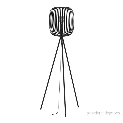 Eglo Romazzina Golvlampa - Svart - E27 - IP20 9008606244508