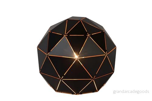 Lucide Otona Svart bordslampa i metall 5411212210807
