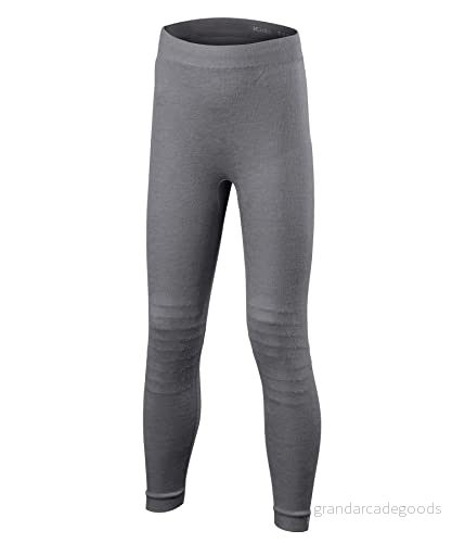 FALKE Barn, tights Wool Tech merinoullblandning, 1 pack, grå (grå Heather 3757), storlek: 146152 4043874259248