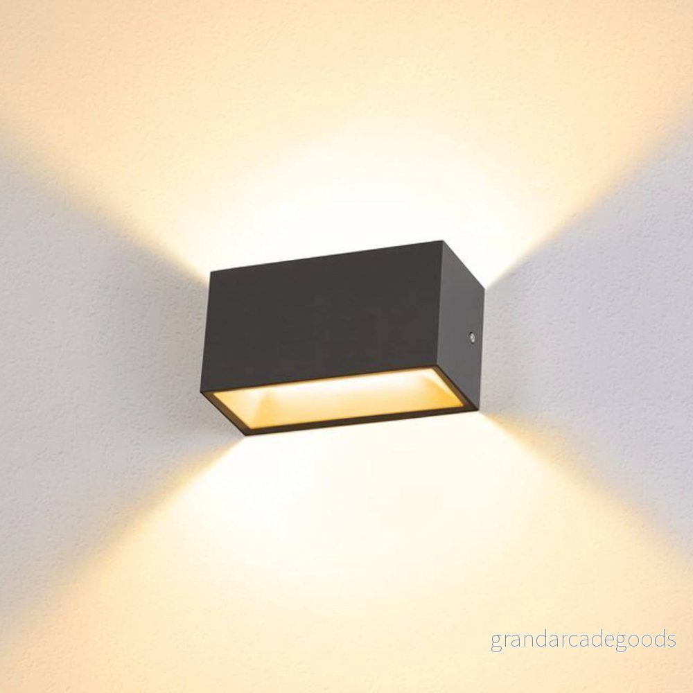 SLV Sitra LED utomhus vägglampa upp/ner 20 antracit 4024163252485