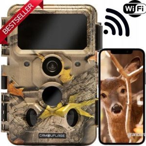 Kamera cyfrowa Genway Camouflage spårkamera EZ60 8720387850136 Kamera cyfrowa Genway Camouflage spårkamera EZ60 8720387850136