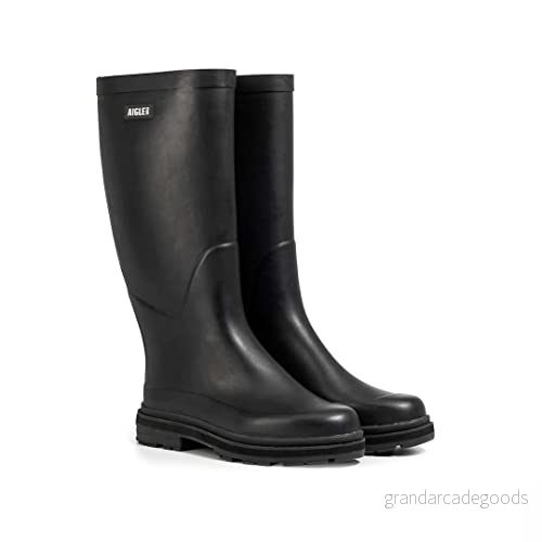 Aigle Ultra RAIN M Gummistövlar, Storlek: 45, Black Polyester 3246578887651