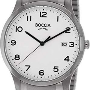 Boccia Herr analog kvartsklocka med titan armband 3616 01 4040066248714 Boccia Herr analog kvartsklocka med titan armband 3616 01 4040066248714