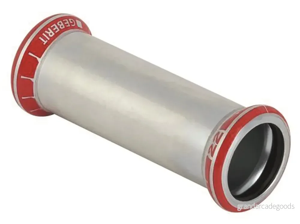 Geberit 1551013 Skjutmuff Pressmuff Elförzinkad 22 mm 4024723221043