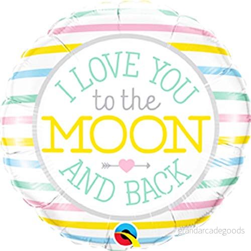 Folat Love You To the Moon Foil Balloon 45cm 71444553803