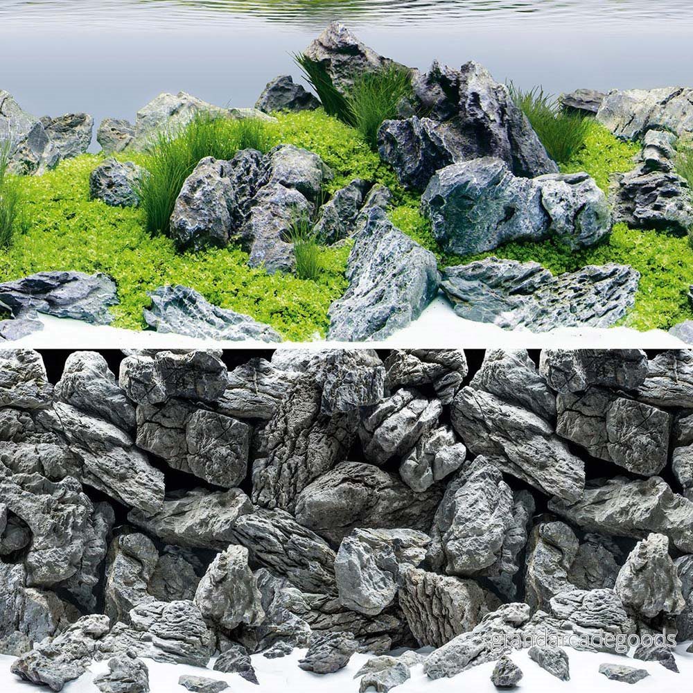 Juwel Poster 4 Aquascape / Stone XL 150x60 cm 4022573862744