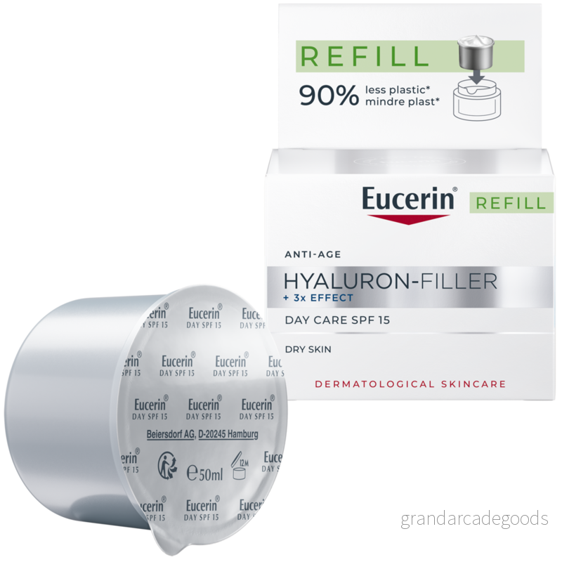 Eucerin Hyaluron-Filler + 3x Dagkräm Refill SPF 15 50 ml 4005900990297